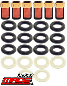 MACE FUEL INJECTOR REPAIR KIT TO SUIT HOLDEN COMMODORE VT VU VX VY ECOTEC L36 L67 S/C 3.8L V6