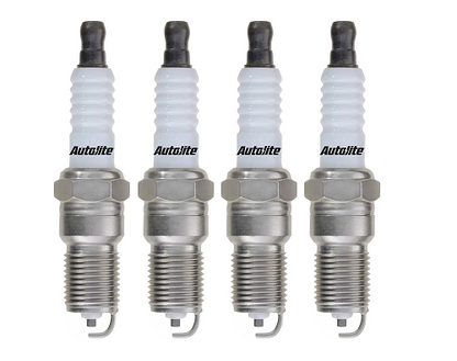 SET OF 4 AUTOLITE SPARK PLUGS TO SUIT MERCEDES BENZ E230 W210 M111.970 2.3L I4
