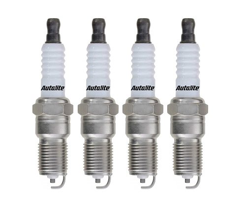 SET OF 4 AUTOLITE SPARK PLUGS TO SUIT FORD LASER KF KH KJ KL KN KQ B6 BPME FP 1.6L 1.8L I4