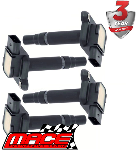 4 X STANDARD REPLACEMENT IGNITION COIL TO SUIT AUDI TT 8N AJQ APX APP 1.8L I4 TILL VIN F 8N-1-010000