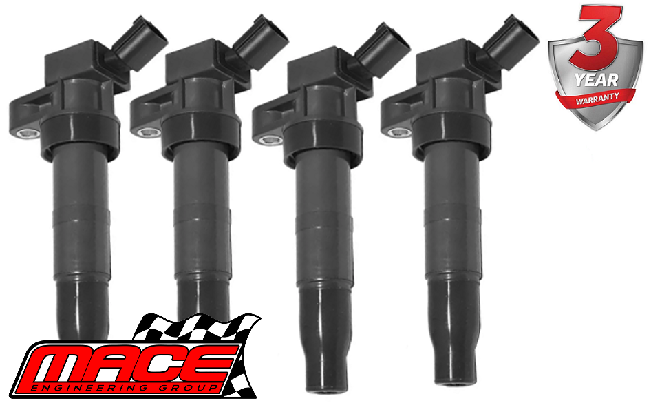 SET OF 4 MACE STANDARD REPLACEMENT IGNITION COILS TO SUIT KIA OPTIMA TF G4KJ G4KD 2.0L 2.4L I4