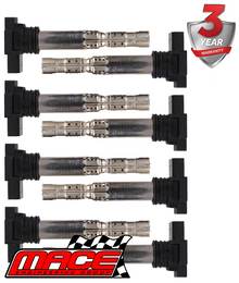 8 X STD REPLACEMENT IGNITION COIL TO SUIT VOLKSWAGEN PASSAT B5 BDN 4.0L W8 FROM VIN F3B-5000 001
