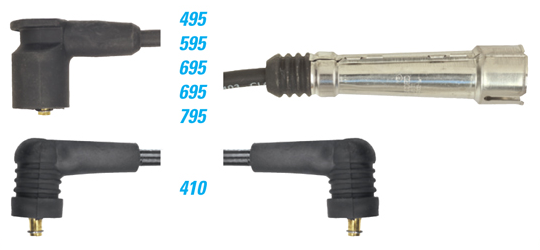 7MM IGNITION LEADS TO SUIT VOLKSWAGEN KOMBI T4 AET 2.5L I5