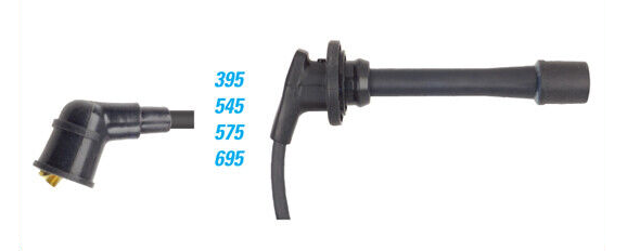 7MM IGNITION LEADS TO SUIT HONDA PRELUDE BB H22A1 2.2L I4