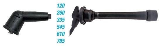 7MM IGNITION LEADS TO SUIT HYUNDAI TUCSON JM G6BA 2.7L V6