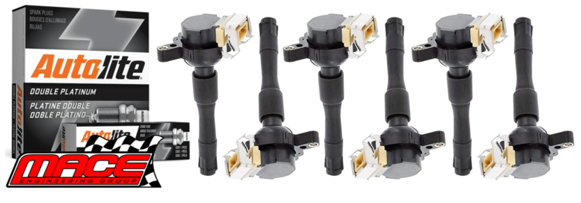 MACE IGNITION SERVICE KIT TO SUIT BMW 3 SERIES 320I M54B22 2.2L I6 TILL 09/2002