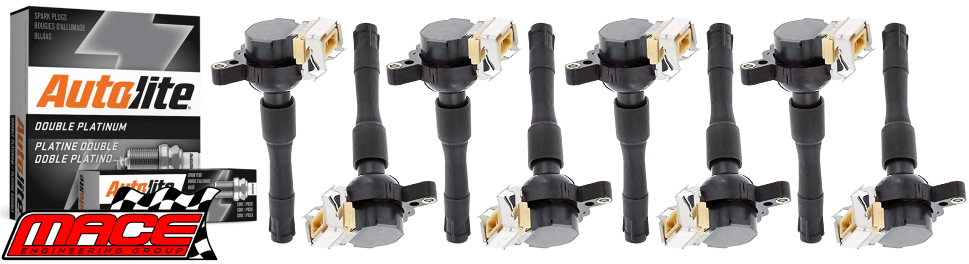 MACE IGNITION SERVICE KIT TO SUIT BMW 5 SERIES 535I M62TUB35 3.5L V8