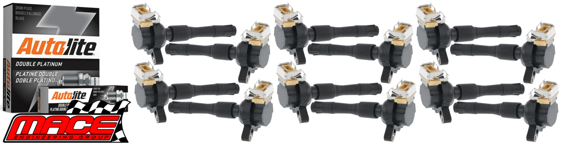 MACE IGNITION SERVICE KIT TO SUIT BMW 7 SERIES 750IL M73B54 5.4L V12 FROM 01/2001