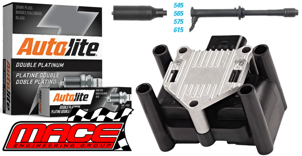 MACE IGNITION SERVICE KIT TO SUIT AUDI A3 8L AGN 1.8L I4 FROM VIN 8L-V-140001 (07/1997)