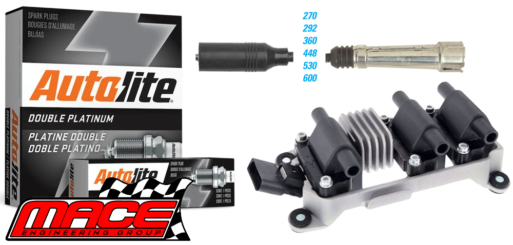 MACE IGNITION SERVICE KIT TO SUIT AUDI AAH ABC 2.6L 2.8L V6