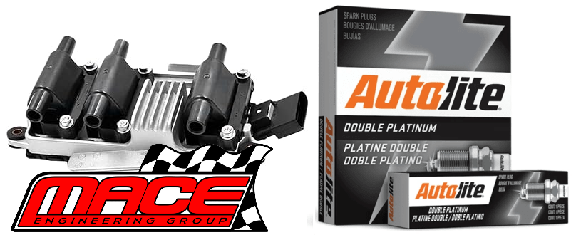 MACE IGNITION SERVICE KIT TO SUIT AUDI A6 C5 BDV 2.4L V6