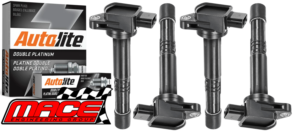 MACE IGNITION SERVICE KIT TO SUIT HONDA ODYSSEY RB K24A6 2.4L I4