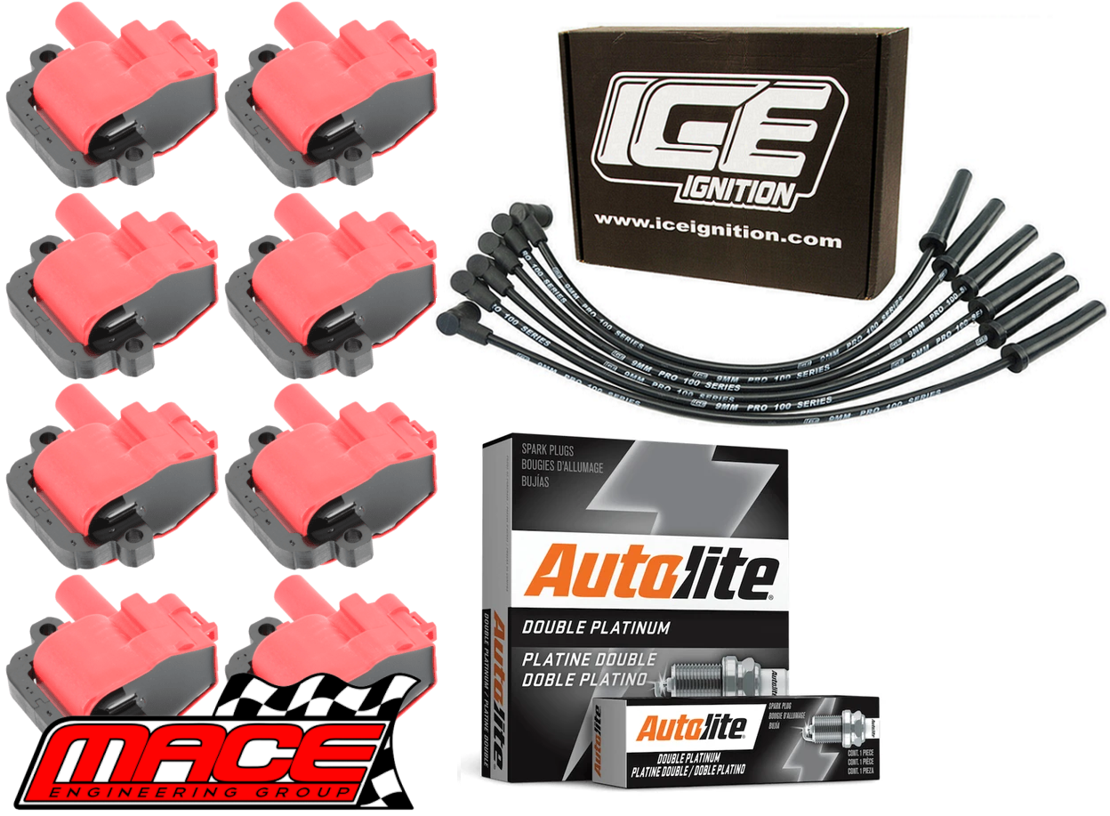 MACE HIGH VOLTAGE IGNITION SERVICE KIT TO SUIT HSV AVALANCHE VY VZ LS1 5.7L V8