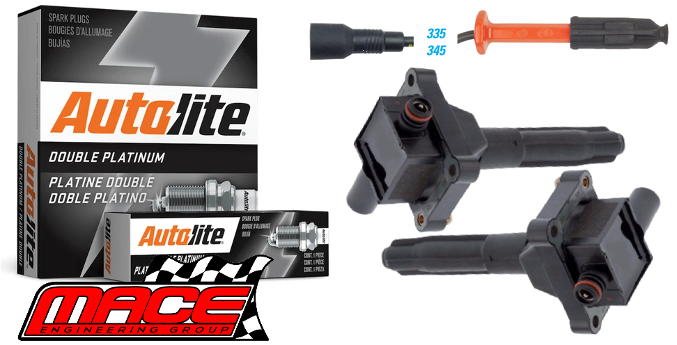 MACE IGNITION SERVICE KIT TO SUIT MERCEDES BENZ C180 W202 M111.921 1.8L I4 FROM 02/1997