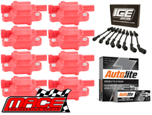MACE HIGH VOLTAGE IGNITION SERVICE KIT TO SUIT HSV SENATOR VE VF LS2 LS3 6.0L 6.2L V8