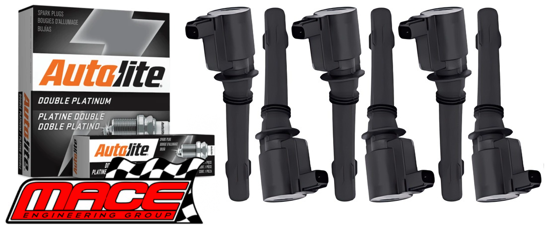 MACE IGNITION SERVICE KIT TO SUIT FORD TERRITORY SX BARRA 182 4.0L I6