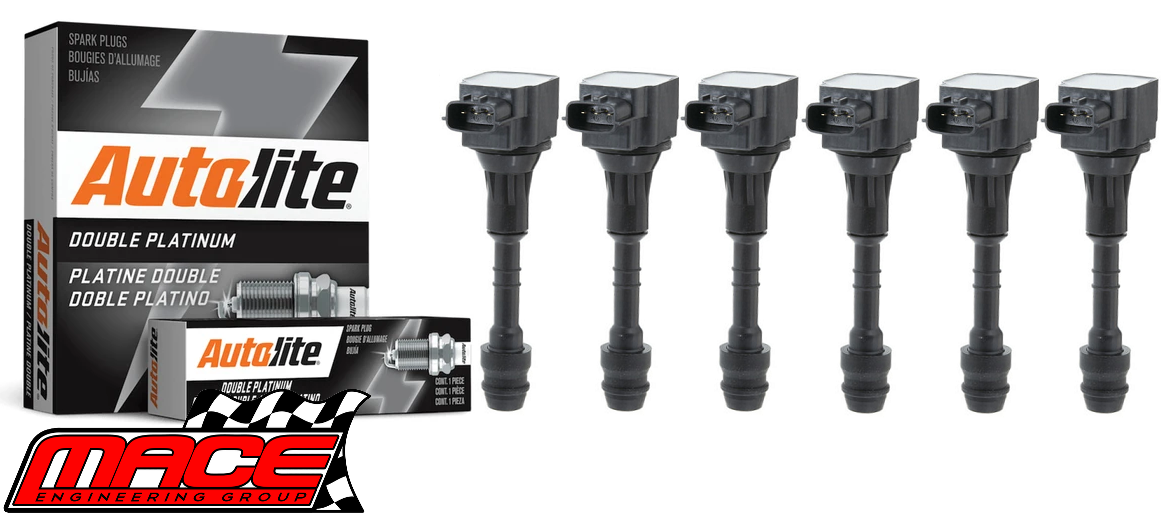 MACE IGNITION SERVICE KIT TO SUIT NISSAN PATROL GU Y61 TB48DE 4.8L I6