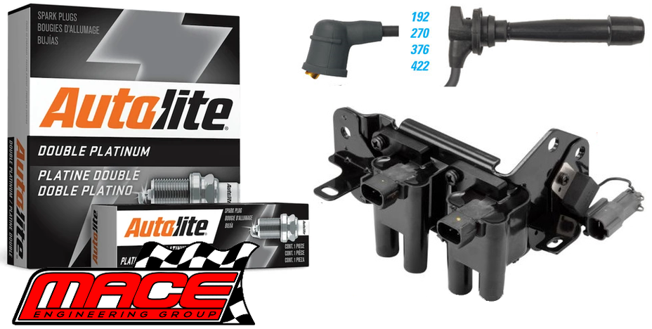 MACE IGNITION SERVICE KIT TO SUIT KIA RIO JB G4EE 1.4L I4