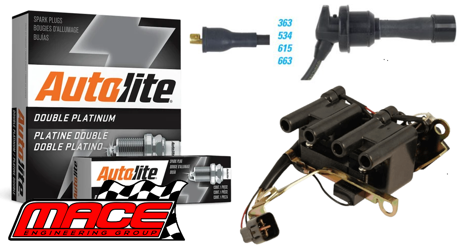 MACE IGNITION SERVICE KIT TO SUIT HYUNDAI LANTRA J1 G4CR G4CN 1.6L 1.8L I4