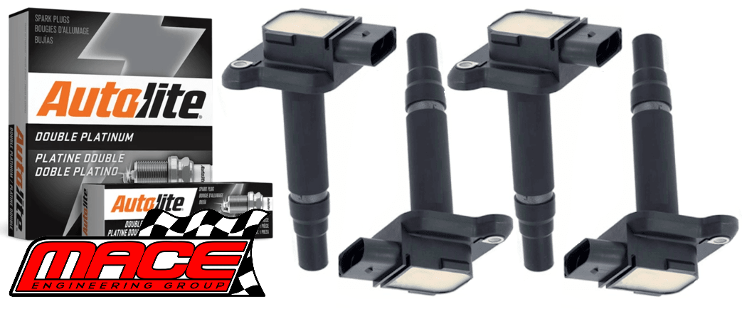 MACE IGNITION SERVICE KIT TO SUIT AUDI S3 8L APY AMK TURBO 1.8L I4 TILL 12/2000