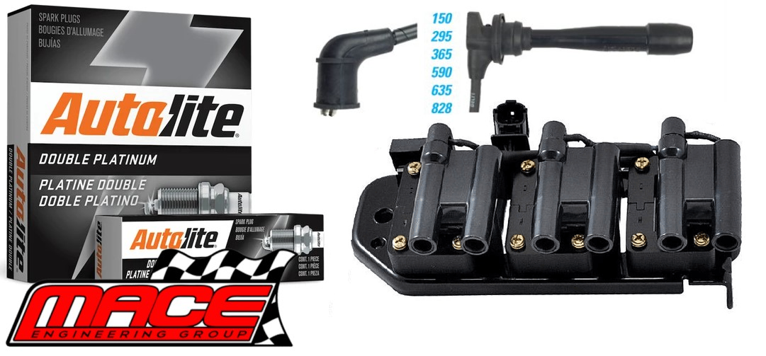 MACE IGNITION SERVICE KIT TO SUIT HYUNDAI TRAJET FO G6BA 2.7L V6