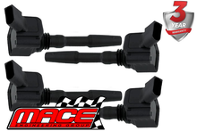 SET OF 4 MACE STANDARD REPLACEMENT IGNITION COILS TO SUIT VOLKSWAGEN POLO 6C DAJB TURBO 1.8L I4