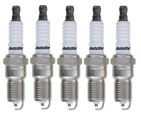 SET OF 5 AUTOLITE SPARK PLUGS TO SUIT FORDÂ FOCUS LS LT LV B5254T B5254T3 TURBO 2.5L I5