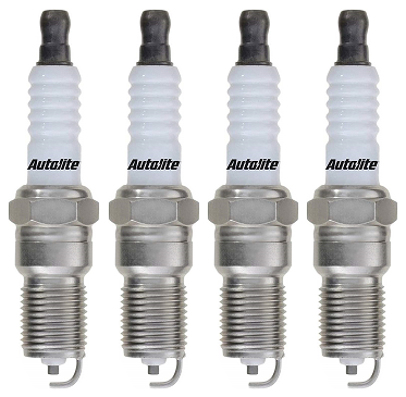 SET OF 4 AUTOLITE SPARK PLUGS TO SUIT MERCEDES BENZ 180E W201 M102.910 1.8L I4