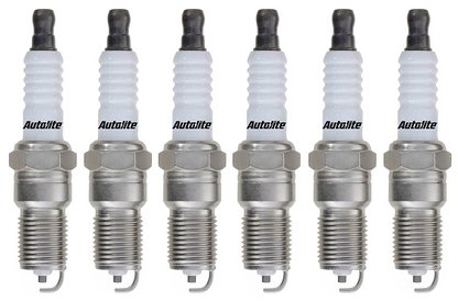 SET OF 6 AUTOLITE SPARK PLUGS TO SUIT MERCEDES BENZ 300SE W126 M103.981 3.0L I6