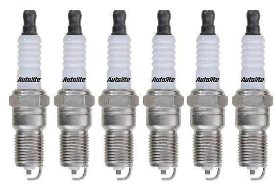 SET OF 6 AUTOLITE SPARK PLUGS TO SUIT MERCEDES BENZ 300CE C124 M104.980 3.0L I6