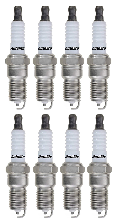 SET OF 8 AUTOLITE SPARK PLUGS TO SUIT BMW 5 SERIES 540I M62TUB44 4.4L V8