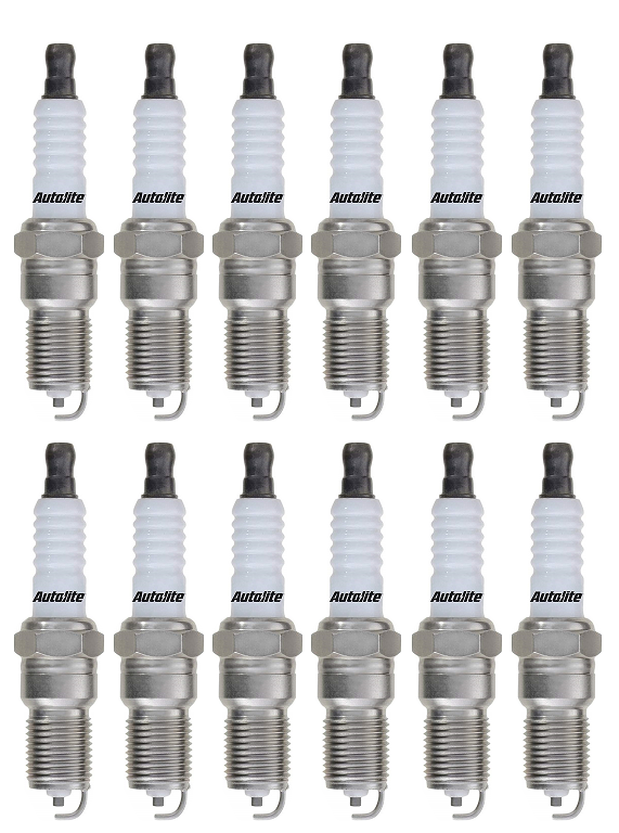 12 X AUTOLITE SPARK PLUG FOR MERCEDES BENZ S600L W220 W221 M137.970 M275.950 M275.953 5.5L 5.8L V12