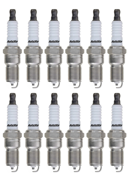 12 X AUTOLITE SPARK PLUG TO SUIT MERCEDES BENZ SL600 R129 M120.981 M120.983 6.0L V12 TILL 05/1998