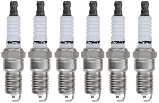 SET OF 6 AUTOLITE SPARK PLUGS TO SUIT HONDA ODYSSEY RA J30A3 3.0L V6