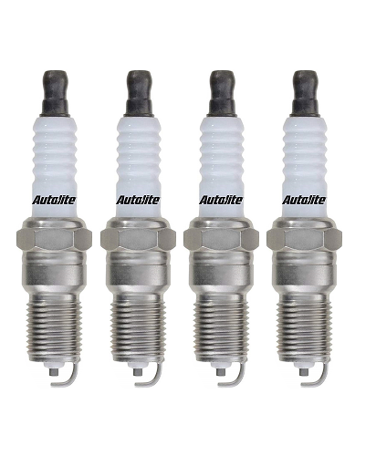 SET OF 4 AUTOLITE SPARK PLUGS TO SUIT MAZDA B2200 UF F2 2.2L I4