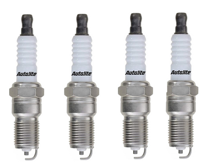 SET OF 4 AUTOLITE SPARK PLUGS TO SUIT KIA MAGENTIS MG G4KC 2.4L I4 FROM 08/2008