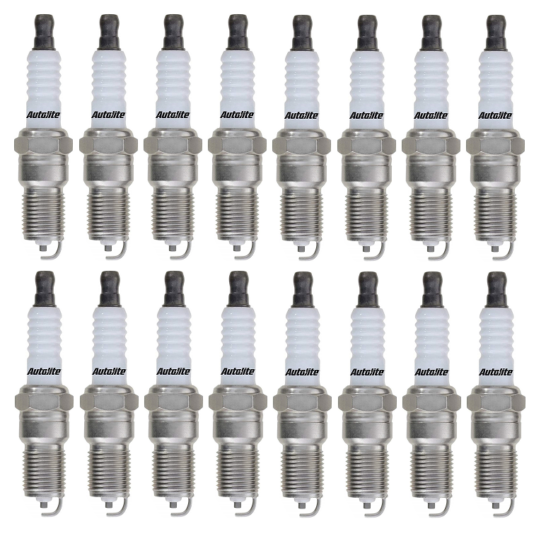 SET OF 16 AUTOLITE IRIDIUM SPARK PLUGS TO SUIT DODGE CHARGER ESG 6.4L V8
