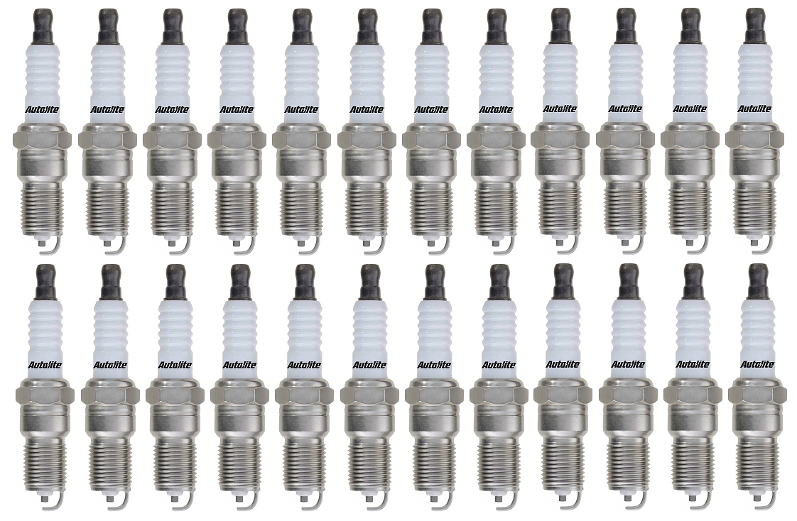 SET OF 24 AUTOLITE SPARK PLUGS TO SUIT MERCEDES BENZ CL600 C215 M137.970 5.8L V12