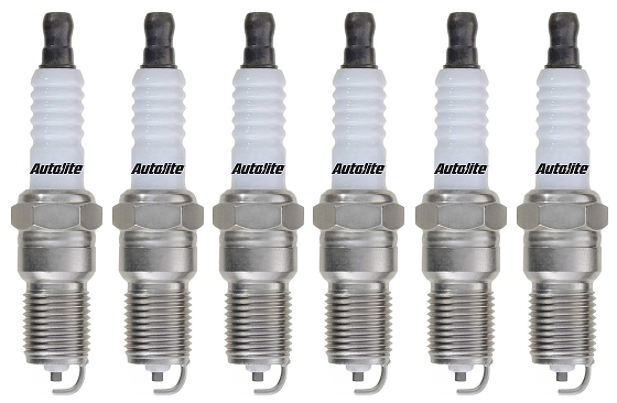 SET OF 6 AUTOLITE IRIDIUM SPARK PLUGS TO SUIT INFINITI M37 Y51 VQ37VHR 3.7L V6