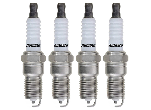 SET OF 4 AUTOLITE SPARK PLUGS TO SUIT MAZDA3 BK L3 2.3L I4 FROM 03/2004 Till 06/2006