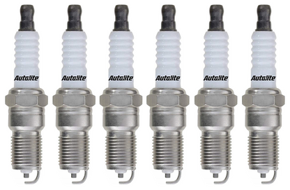SET OF 6 AUTOLITE SPARK PLUGS TO SUIT NISSAN PATROL GU Y61 TB48DE 4.8L I6