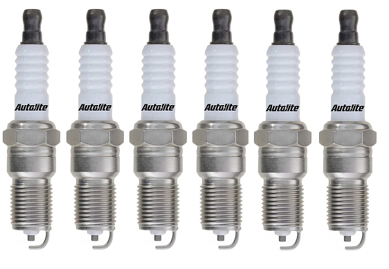 SET OF 6 AUTOLITE SPARK PLUGS TO SUIT NISSAN PATROL GQ GU Y61 TB42S TB42E TB45E 4.2L 4.5L I6