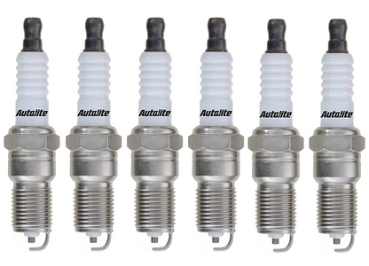 SET OF 6 AUTOLITE SPARK PLUGS TO SUIT HOLDEN JACKAROO L2 L5 6VD1 3.2L V6