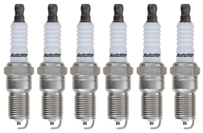 SET OF 6 AUTOLITE SPARK PLUGS TO SUIT JEEP CHEROKEE XJ ERH 4.0L I6 SUITS 131KW