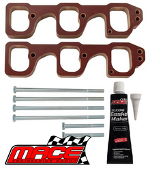 MACE PERFORMANCE MANIFOLD INSULATOR KIT TO SUIT HOLDEN CAPRICE WL WM ALLOYTEC LY7 LWR 3.6L V6