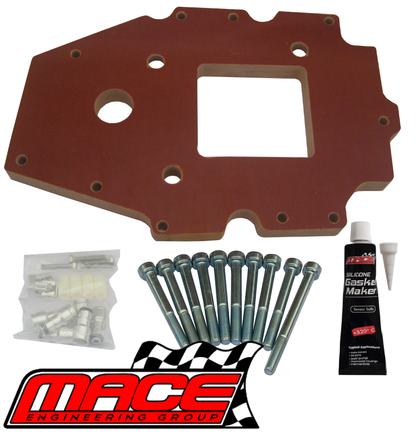 MACE 25MM PERFORMANCE MANIFOLD INSULATOR KIT TO SUIT HOLDEN MONARO V2 L67 SUPERCHARGED 3.8L V6