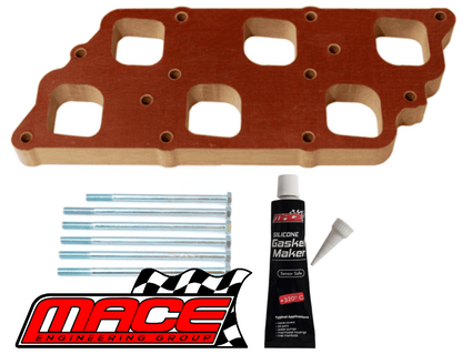 MACE PERFORMANCE MANIFOLD INSULATOR KIT TO SUIT HOLDEN COMMODORE VE VF SIDI LF1 LFW LFX 3.0L 3.6L V6