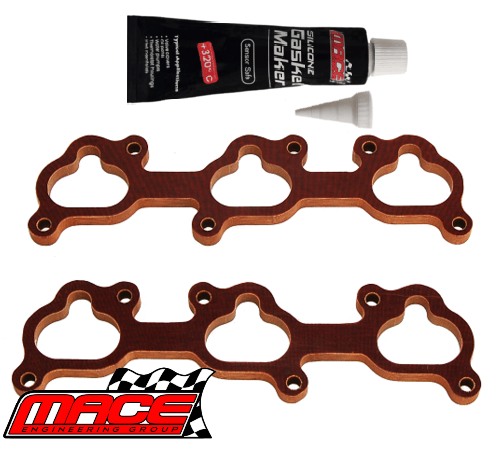 LOWER MANIFOLD INSULATOR KIT TO SUIT FORD FALCON BA BF FG BARRA 240T 245T 270T TURBO 4.0L I6