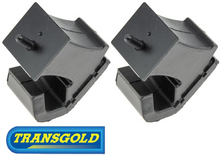 PAIR OF TRANSGOLD FRONT ENGINE MOUNTS TO SUIT NISSAN PATHFINDER R51 YD25DDTI TURBO DIESEL 2.3L I4