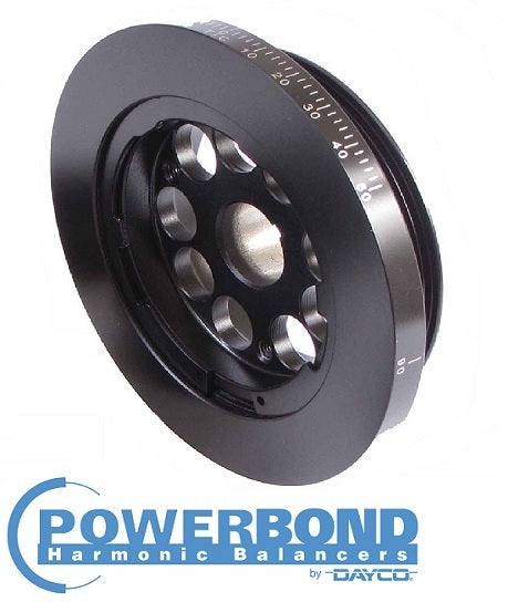 POWERBOND HARMONIC BALANCER TO SUIT FORD TERRITORY SX SY SZ BARRA 182 190 195 245T TURBO 4.0L I6